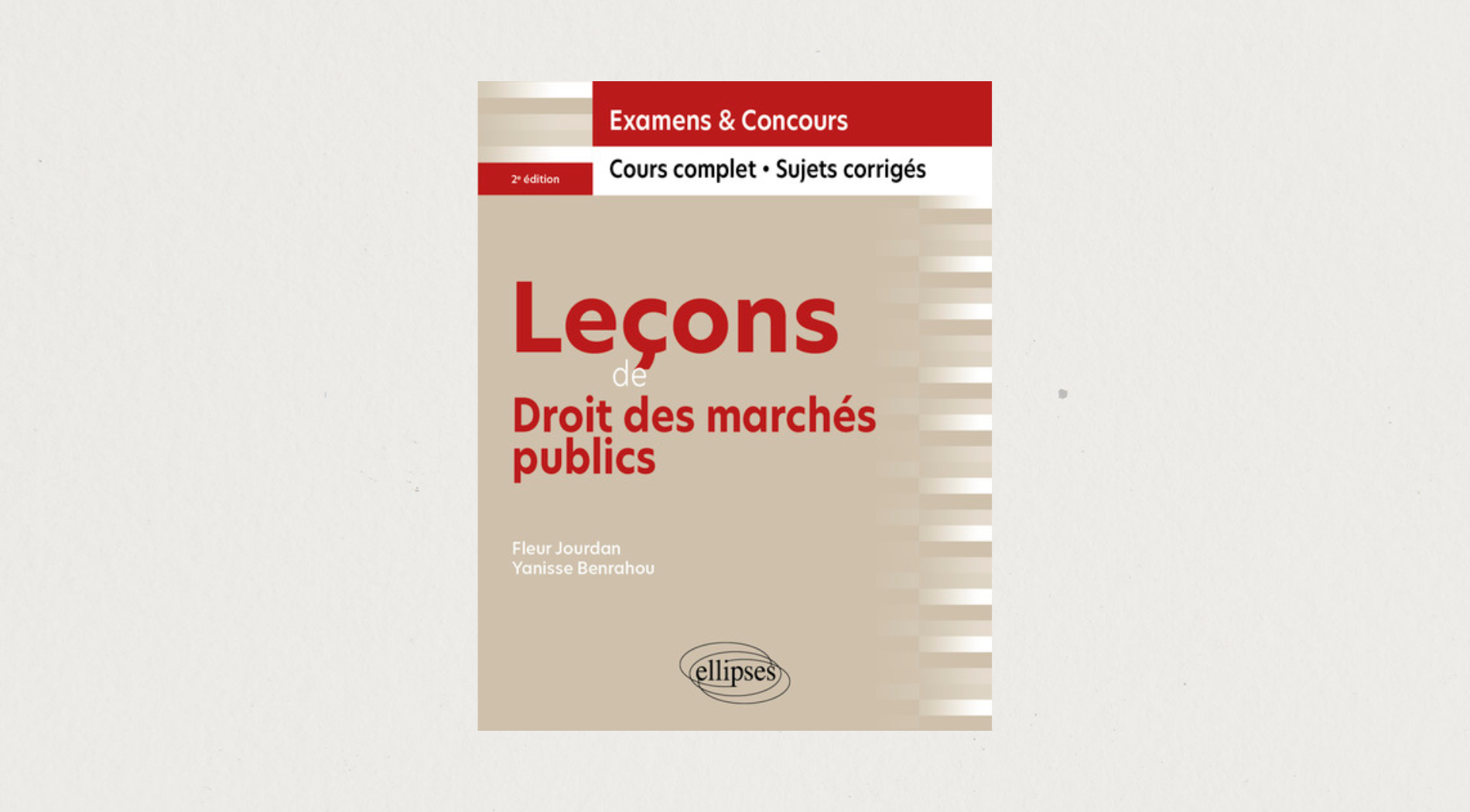 Illustration de l'article Leçons de droit des marchés publics - 2e édition